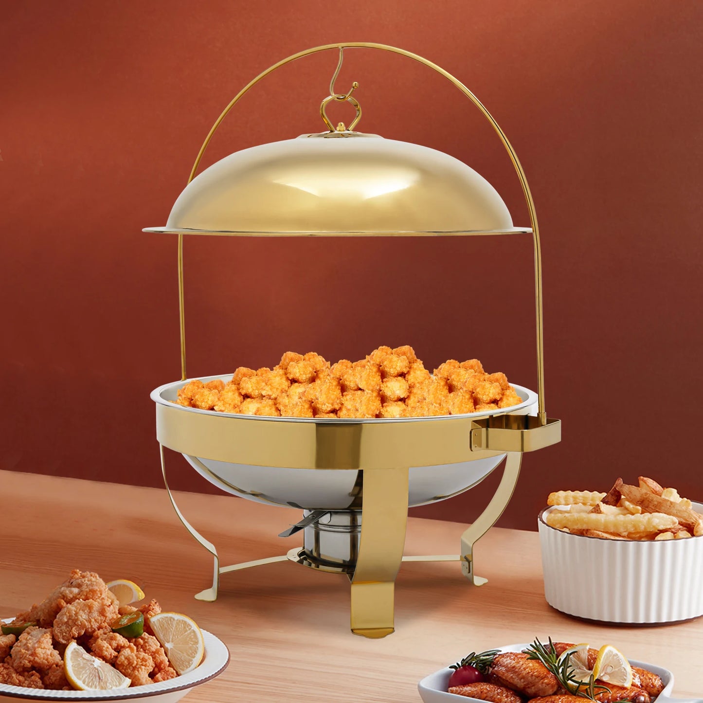 Stainless Steel Chafing Dish Buffet Server For Wedding Catering Events