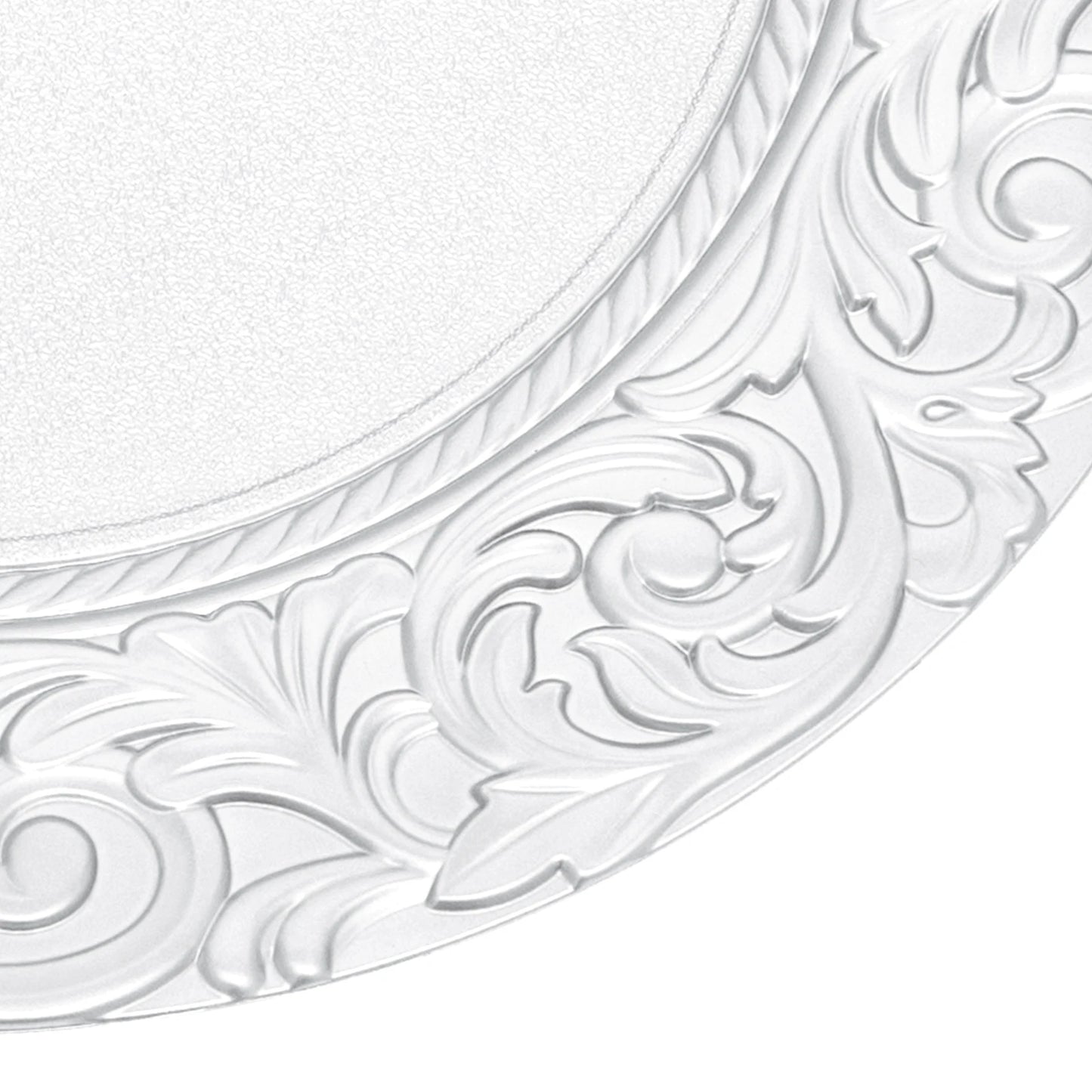 Bymaocar Round Decorative Charger Plates For Weddings And Dining