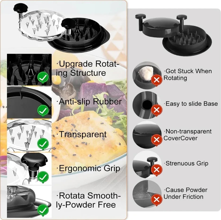 Professional Twist Chicken Shredder Tool For Cooked Meat
