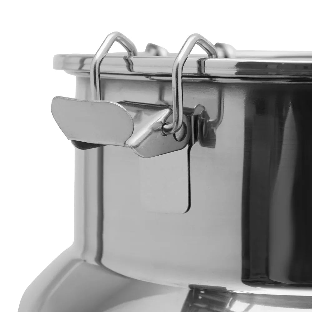 Bymaocar 304 Stainless Steel Milk Can With Spigot Sealed Lid