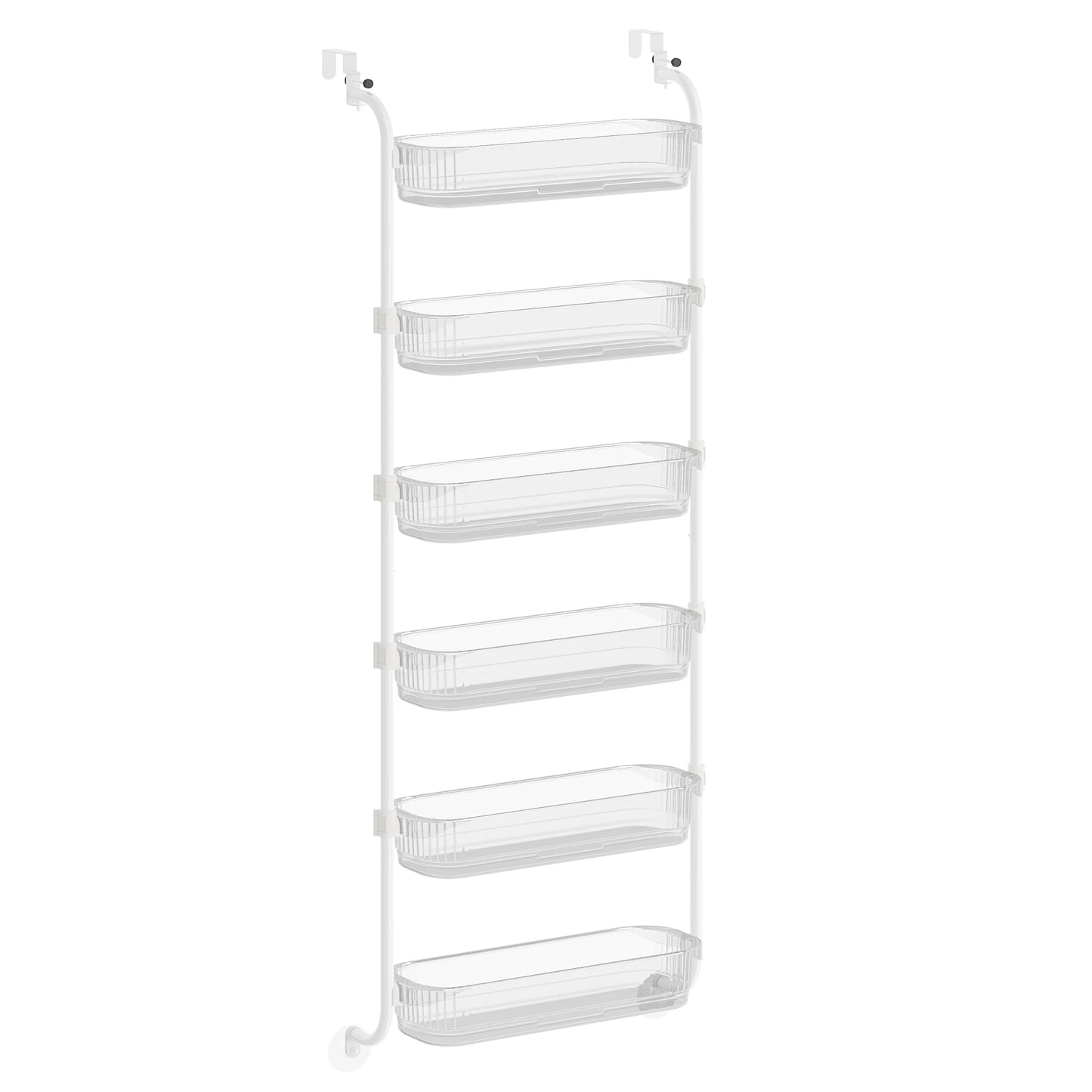 SONGMICS Over The Door Pantry Organizer 6 Tier Adjustable Baskets Spice Rack