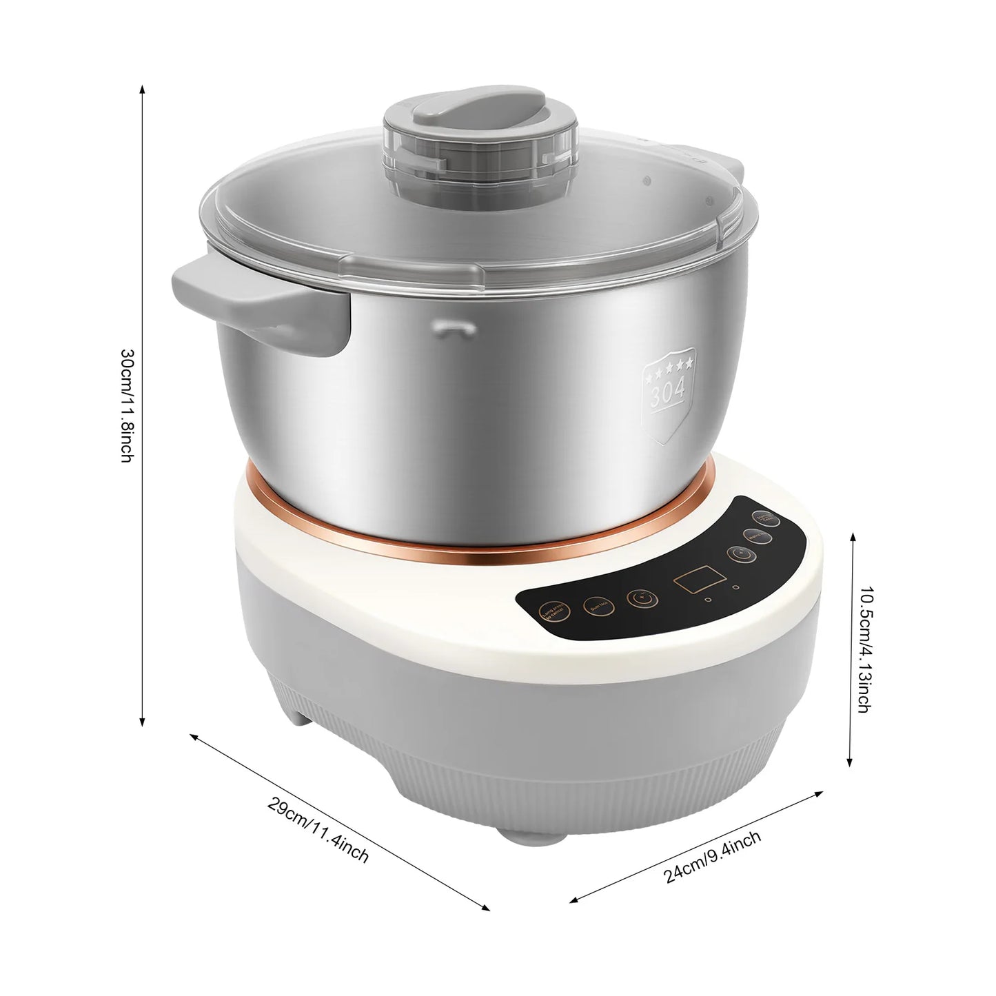 Electric Dough Maker With Ferment Function For Pizza And Bread