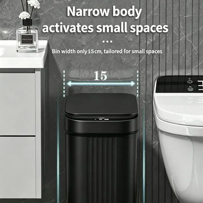 2 Pack Smart WiFi Sensor Trash Can Touchless Waste Bin