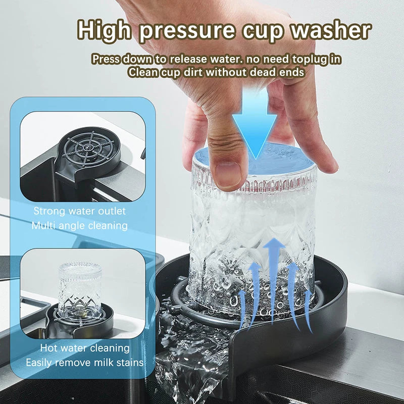 Rozin Stainless Steel Kitchen Sink With Faucet And Soap Dispenser