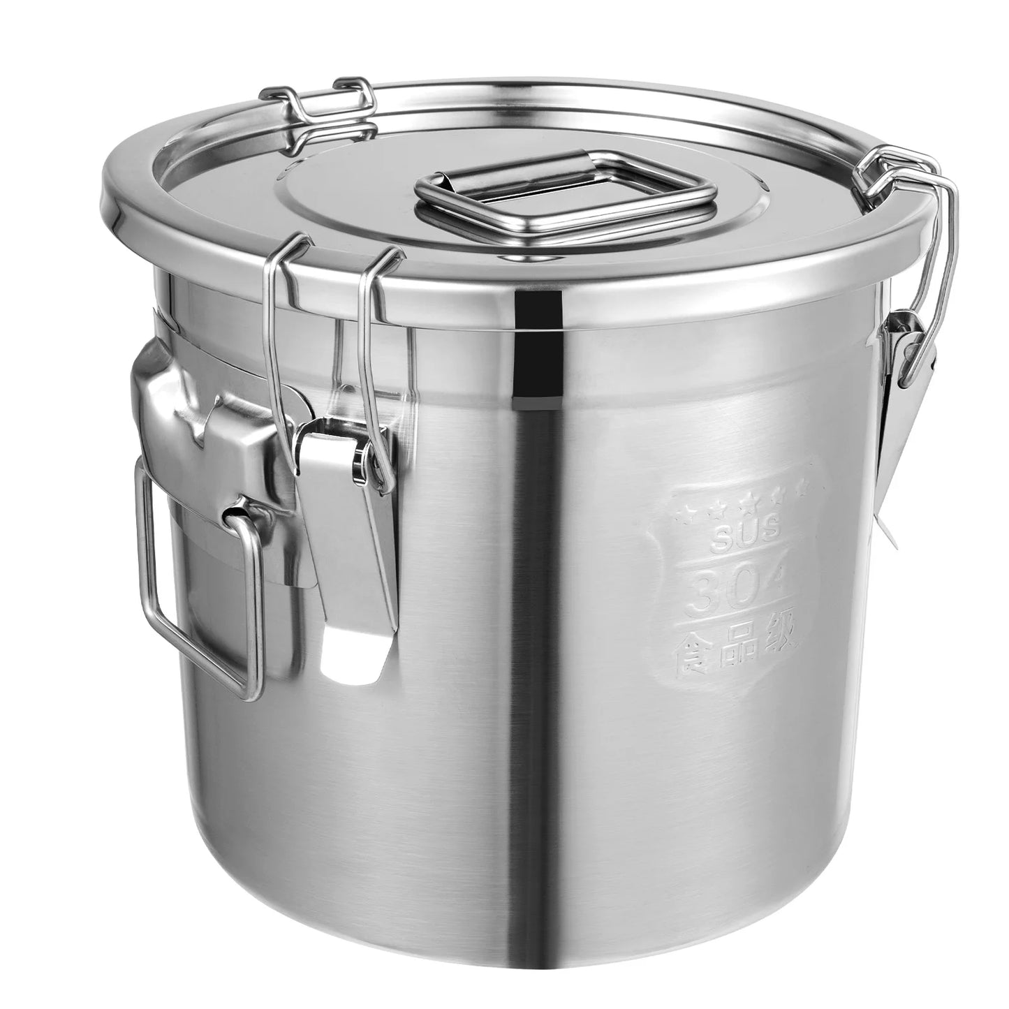 Bymaocar Stainless Steel Cereal Container Airtight Storage