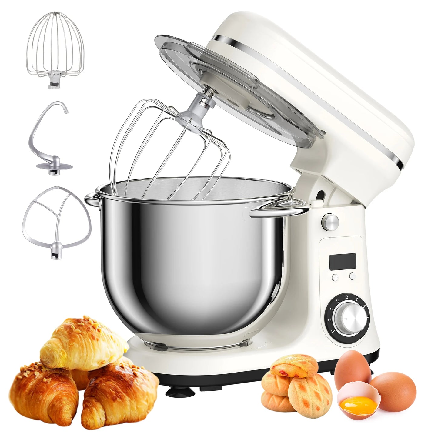Biolomix Stand Mixer With Blender And Quiet Motor Appliance