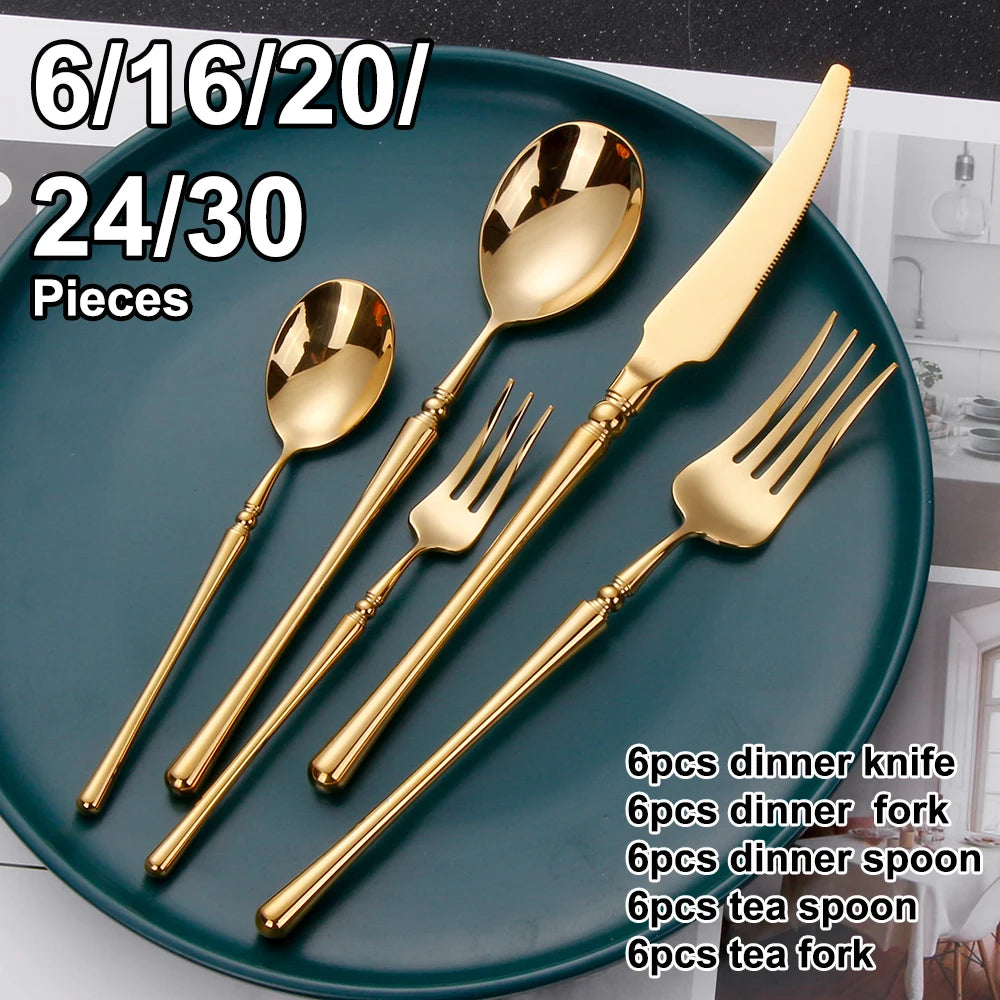 Td Home Premium Stainless Steel Flatware Dinner Set