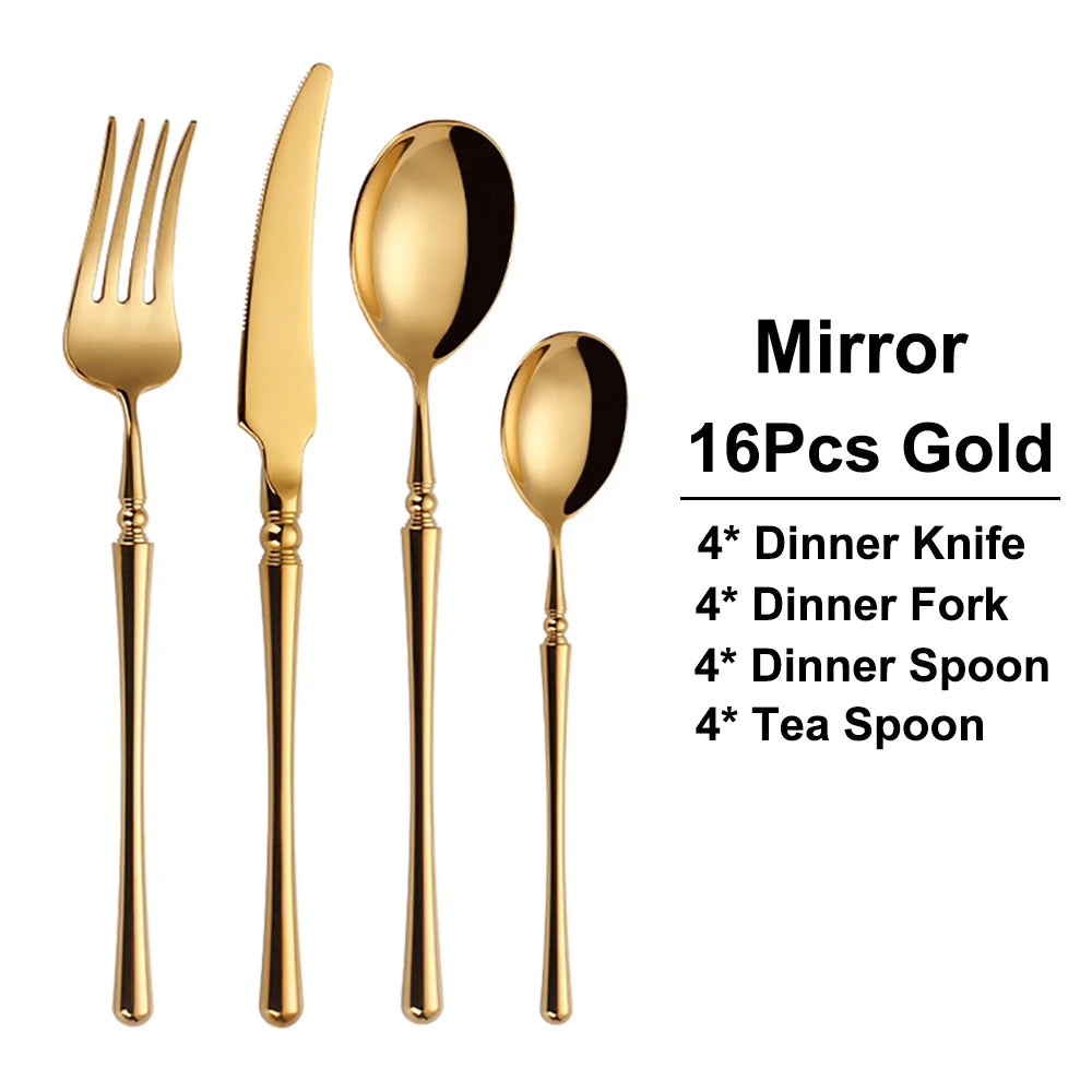 Td Home Premium Stainless Steel Flatware Dinner Set