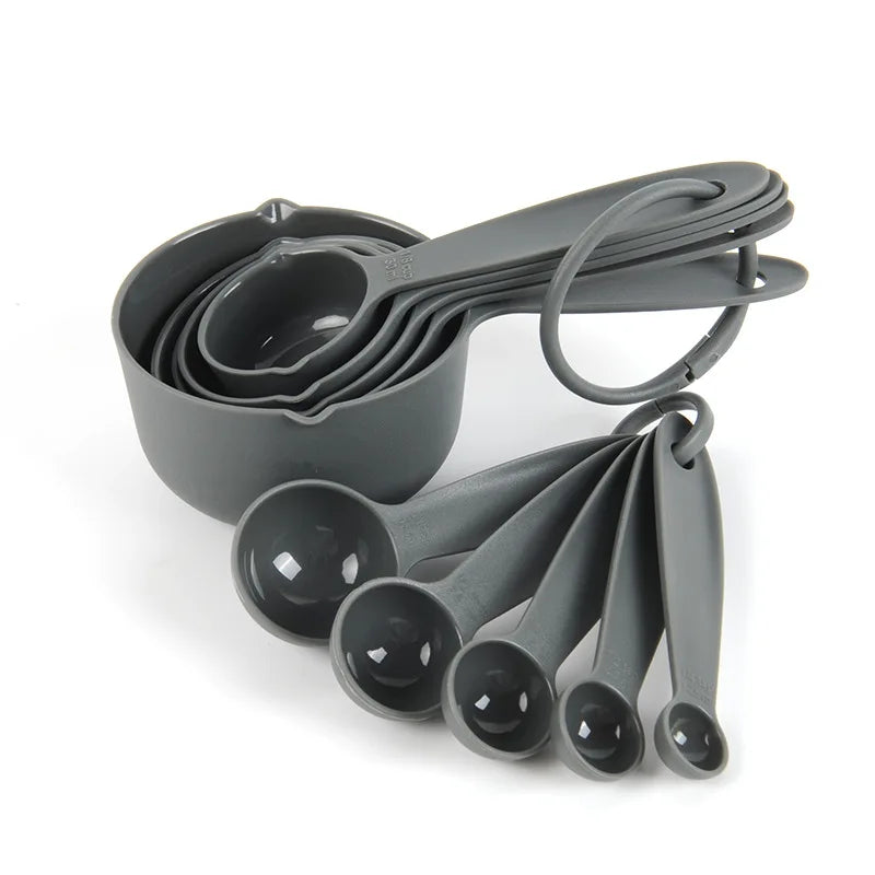Measuring Spoons Set 5 Pcs With Bright Handles For Cooking