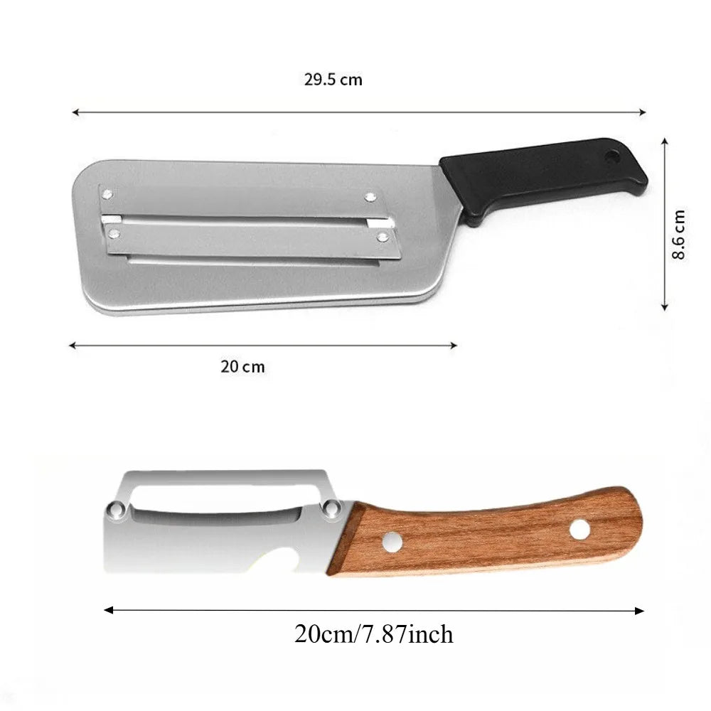 Stainless Steel Fruit And Vegetable Peeler With Ergonomic Handle