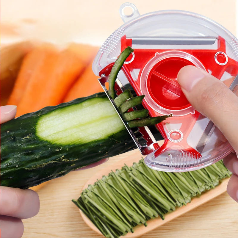YOCITY 3-In-1 Peeler Set Slicer Shredder Julienne Cutter