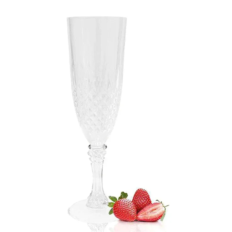 Elegant Champagne Goblet Set High Stem Glasses For Cocktails