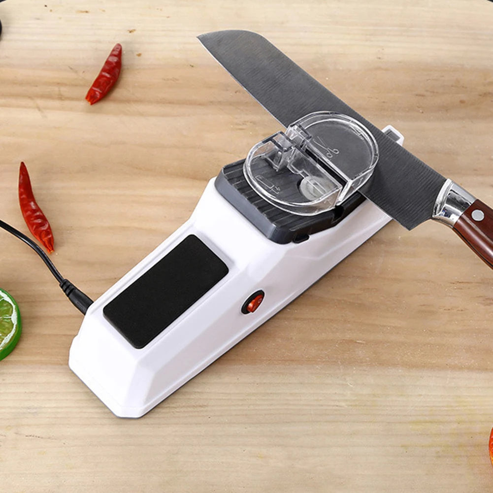 APWIKOGER Electric Knife Sharpener Adjustable Fast Sharpening
