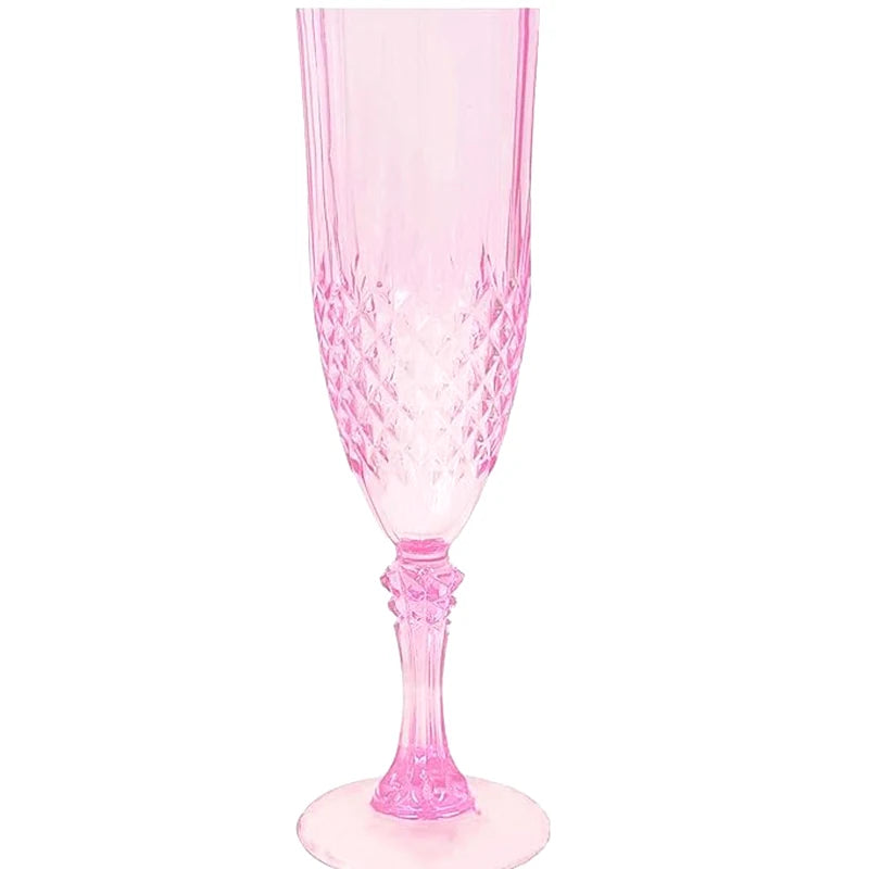 Elegant Champagne Goblet Set High Stem Glasses For Cocktails