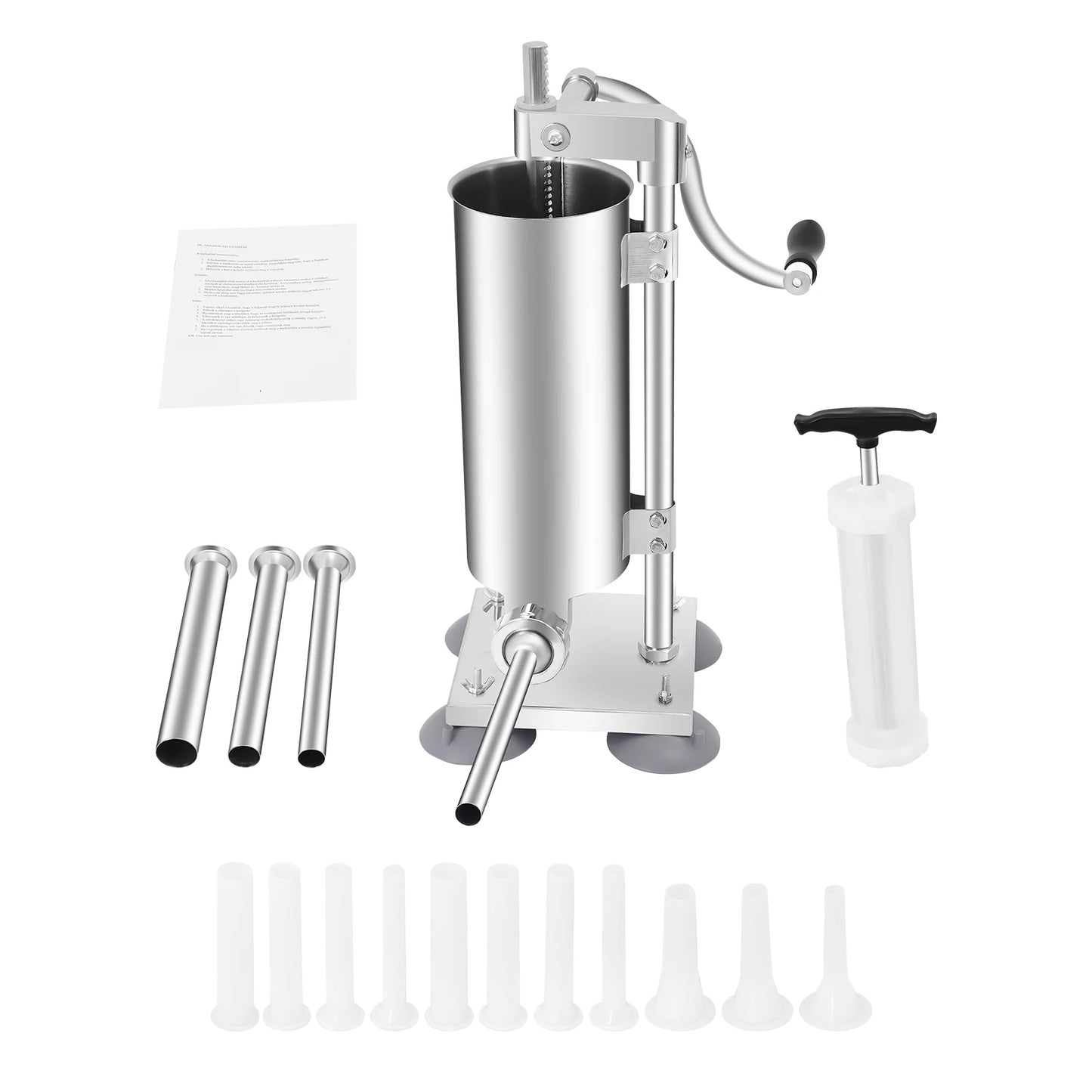 Professional Vertical Manual Stainless Steel Sausage Stuffer Machine