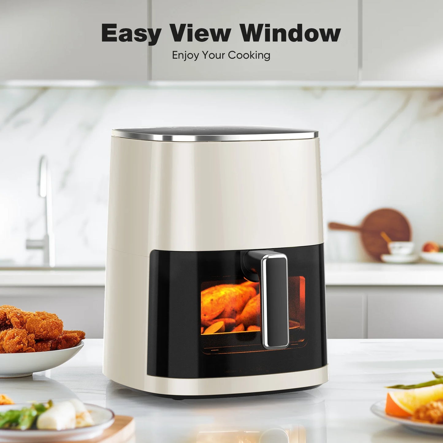 JHK Electric Air Fryer Window 12 In 1 Roast Reheat