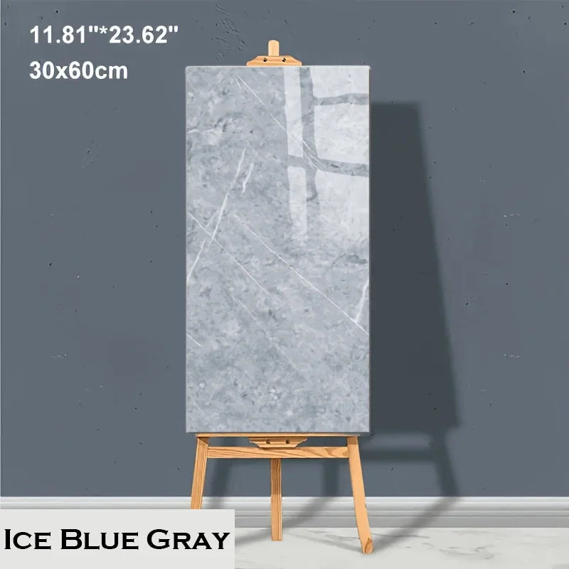 Self-Adhesive Marble PVC Floor Tiles Waterproof Peel And Stick