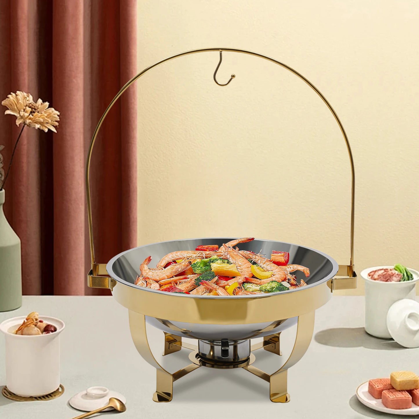 Stainless Steel Chafing Dish Buffet Server For Wedding Catering Events