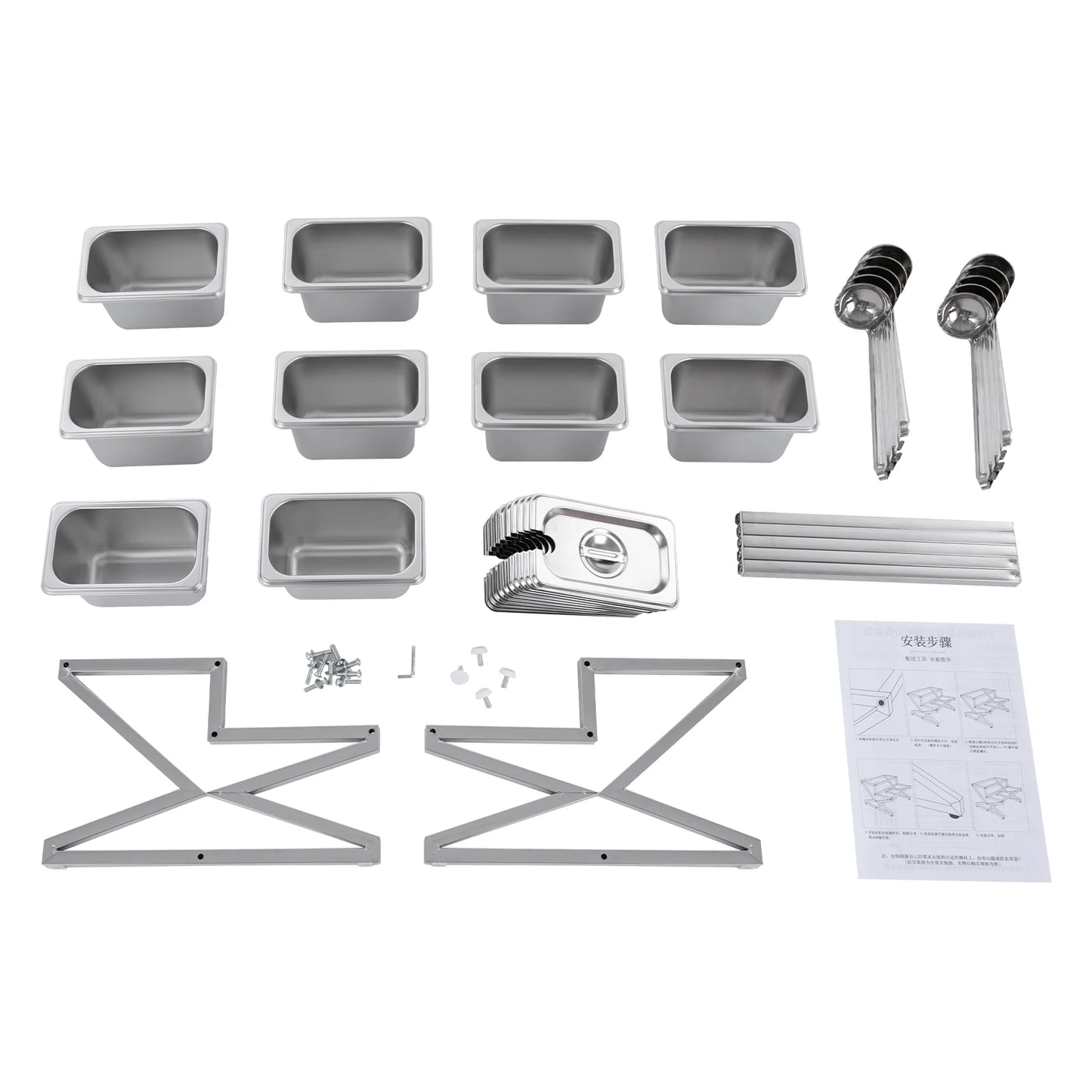 Stainless Steel Expandable Spice Rack Organizer For Spices And Sauces