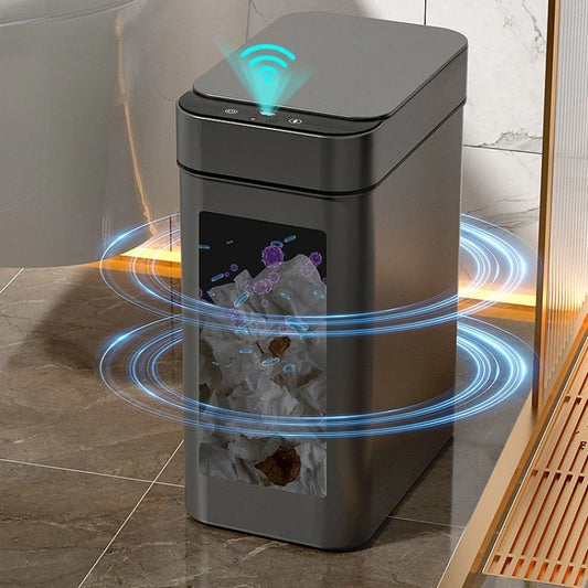 2 Pack Smart WiFi Sensor Trash Can Touchless Waste Bin