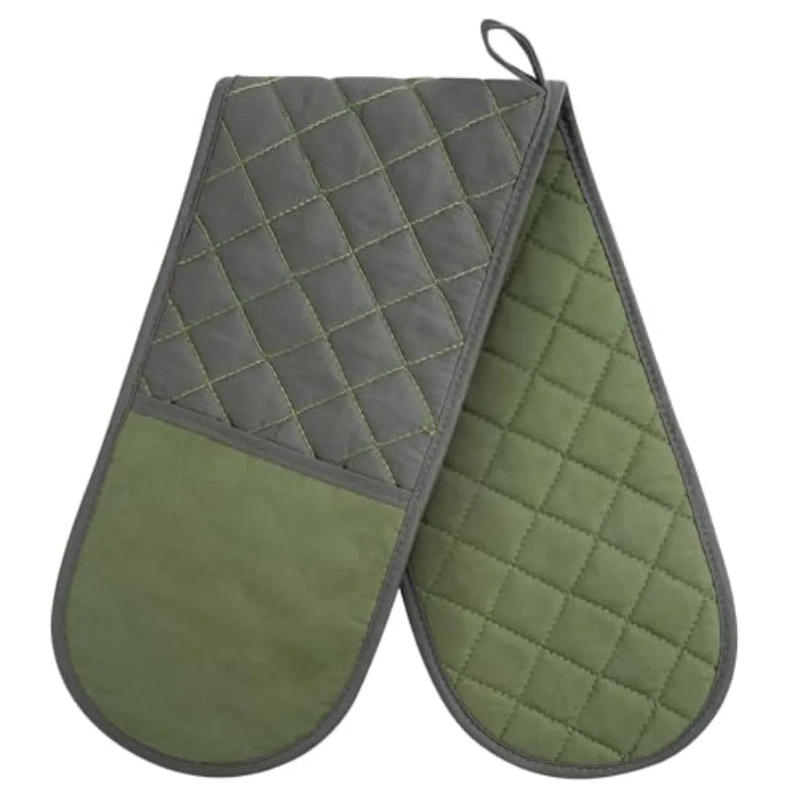 Oven Mitts And Pot Holders Set Six Piece Heat Resistant