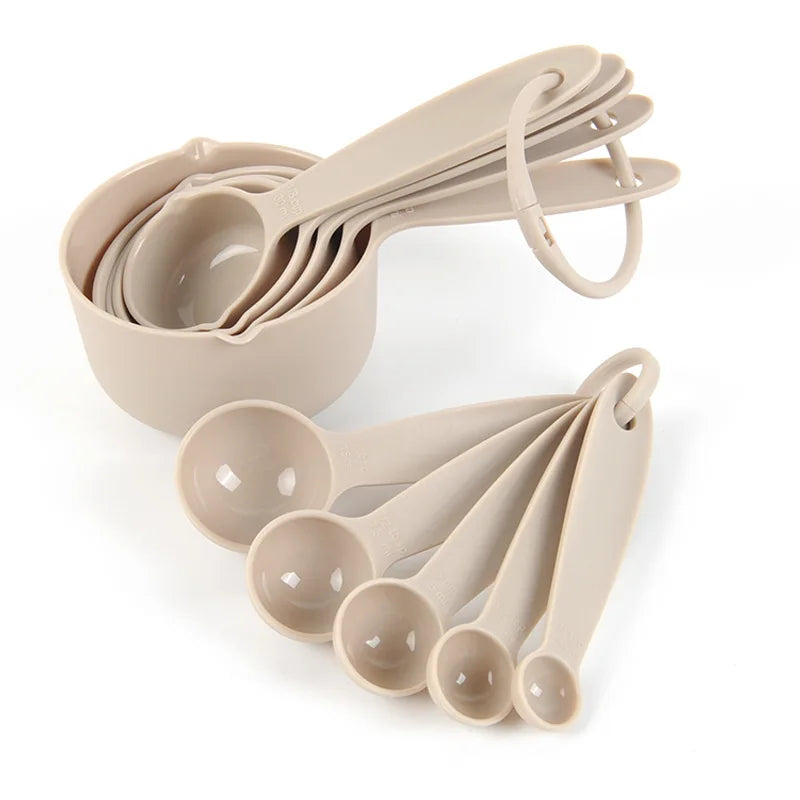 Measuring Spoons Set 5 Pcs With Bright Handles For Cooking