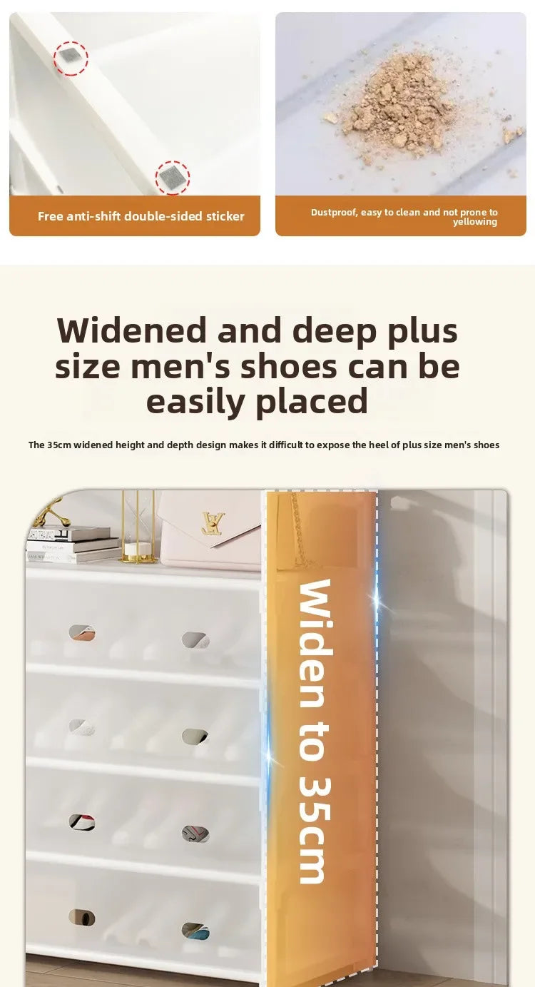 Multi Layer Door Mounted Shoe Rack With Easy Assembly For Home Use