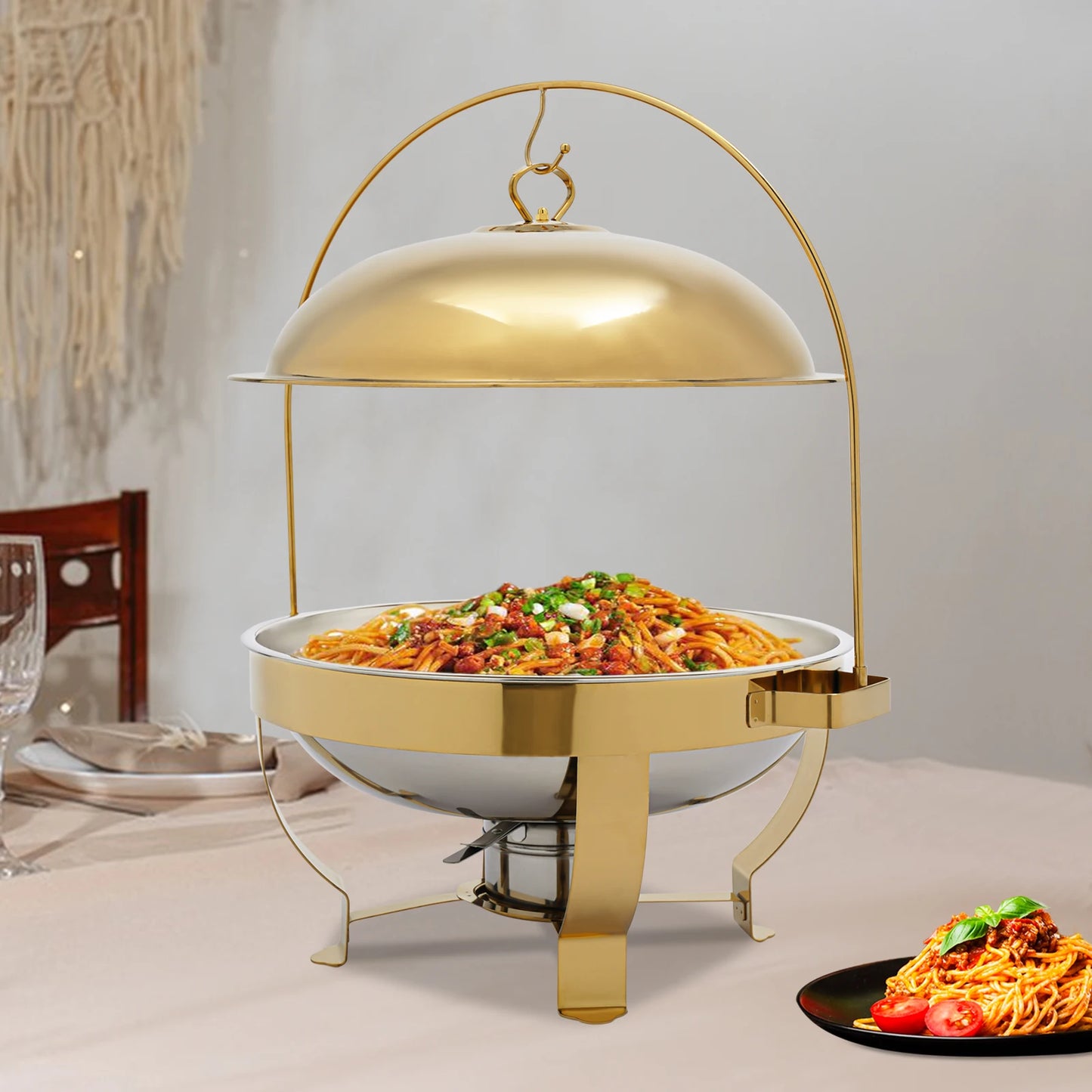 Stainless Steel Chafing Dish Buffet Server For Wedding Catering Events