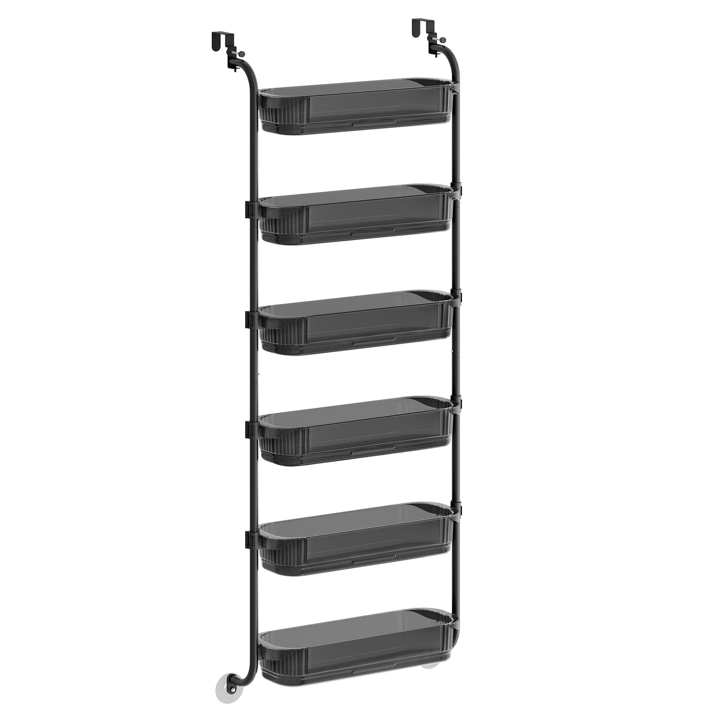 SONGMICS Over The Door Pantry Organizer 6 Tier Adjustable Baskets Spice Rack