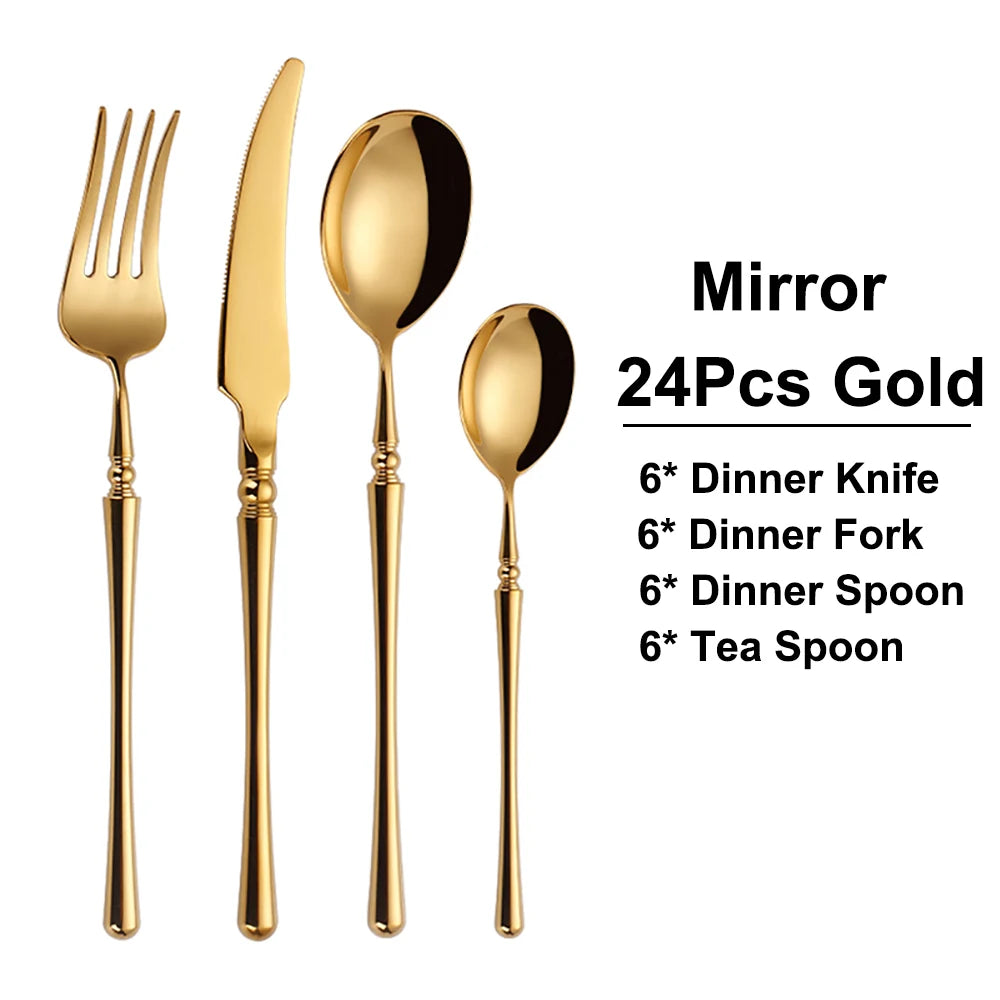 Td Home Premium Stainless Steel Flatware Dinner Set