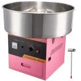 SucceBuy Electric Cotton Candy Machine Commercial Floss Maker Stainless Bowl