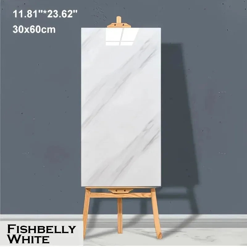 Self-Adhesive Marble PVC Floor Tiles Waterproof Peel And Stick