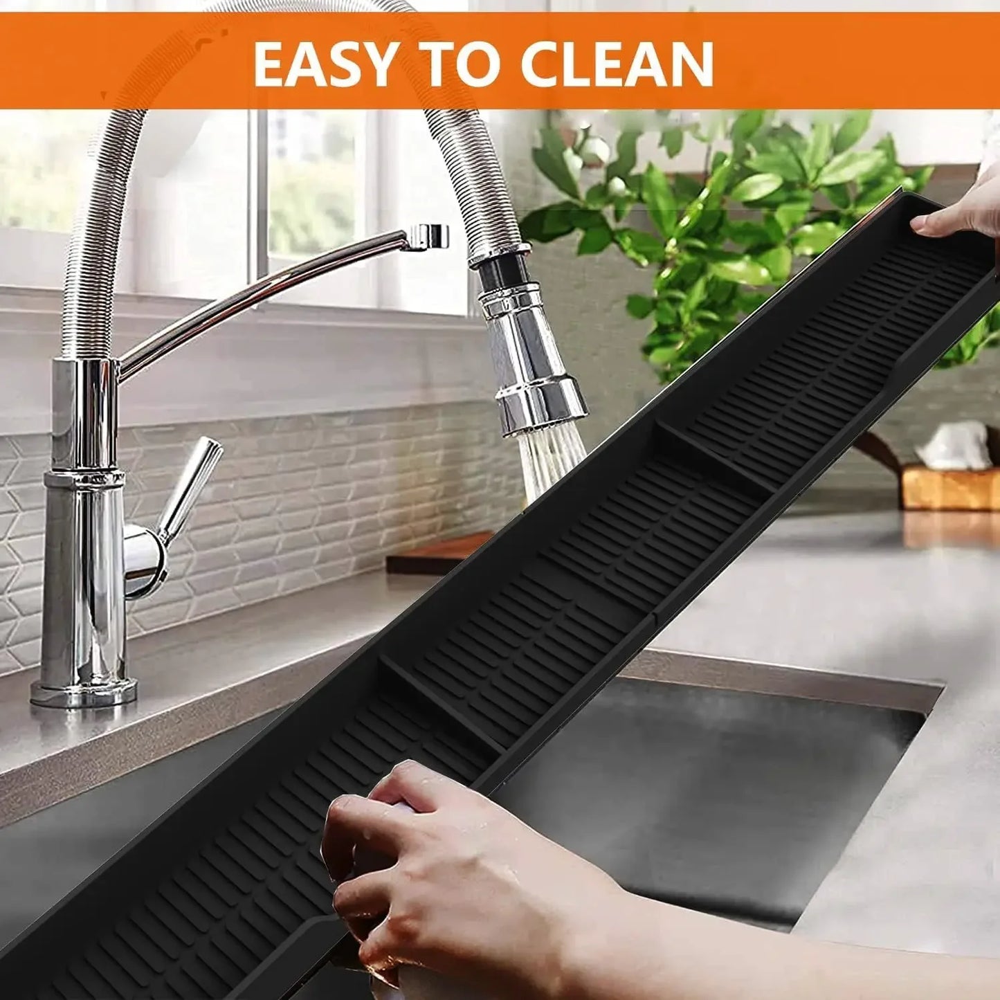 Stove Top Silicone Magnetic Spice Rack Shelf With Three Compartments