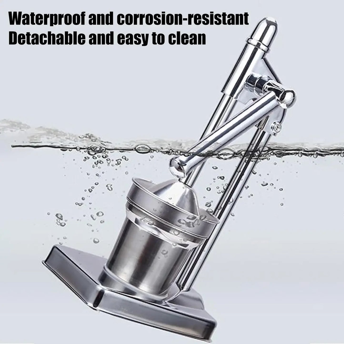 Stainless Steel Manual Orange Juice Maker Handheld Citrus Press