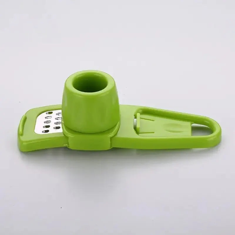 Compact Manual Garlic Press Masher For Quick Kitchen Prep