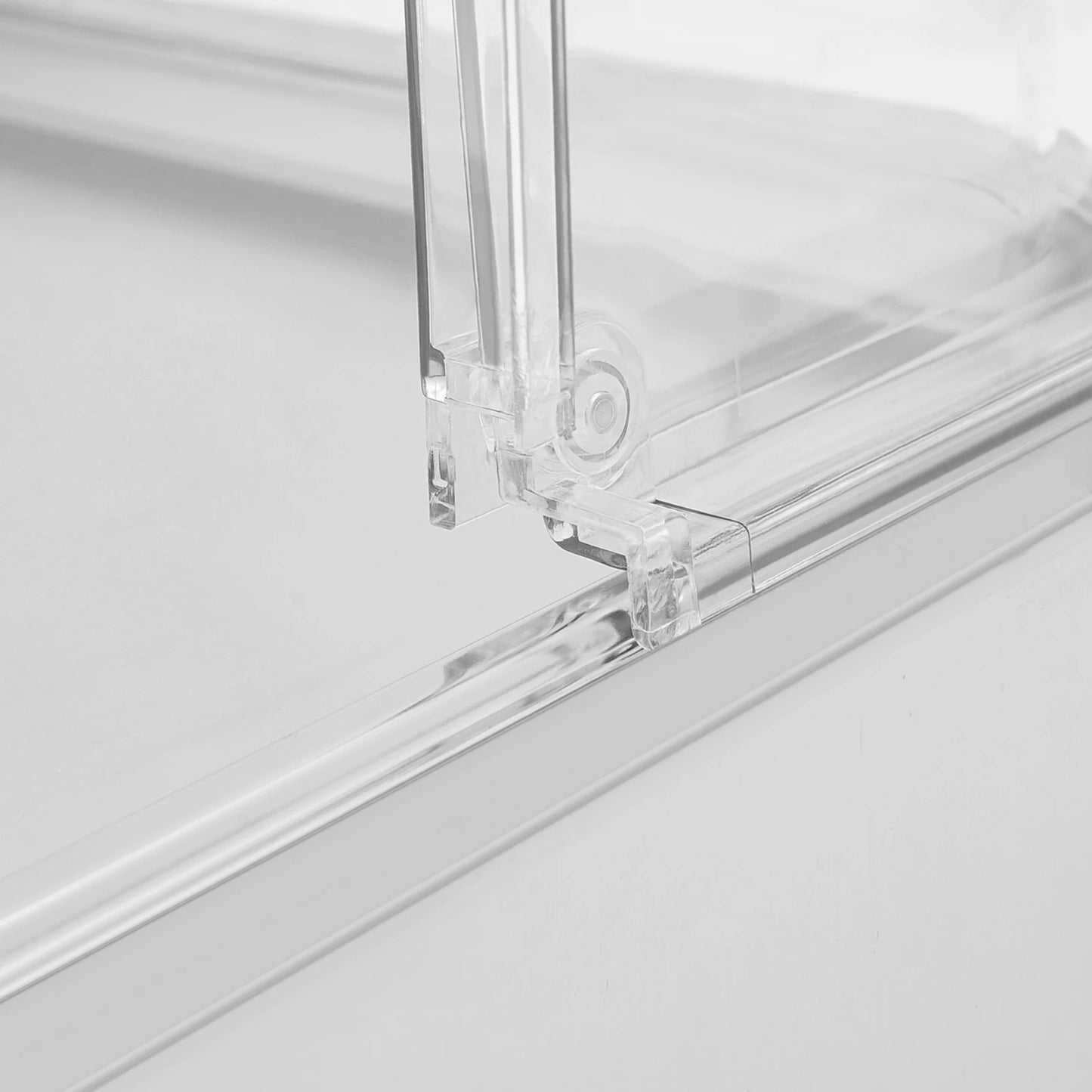 Stainless Steel Food Serving Display Tray With Roll Top Cover